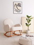 Atelier Del Sofa Yoko - Silla Alada Blanca